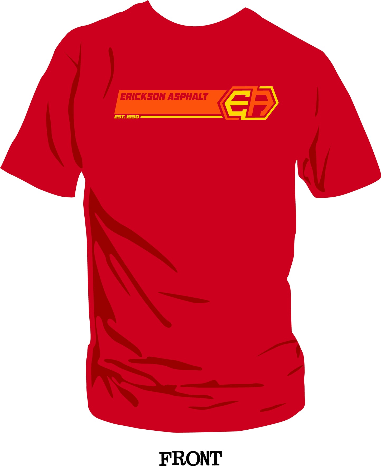 Erickson Red Graphic Tee