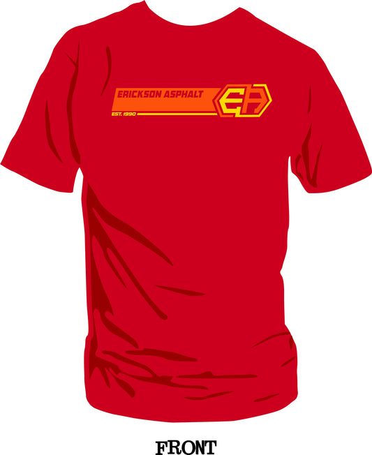 Erickson Red Graphic Tee