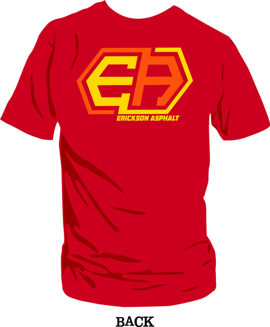 Erickson Red Graphic Tee